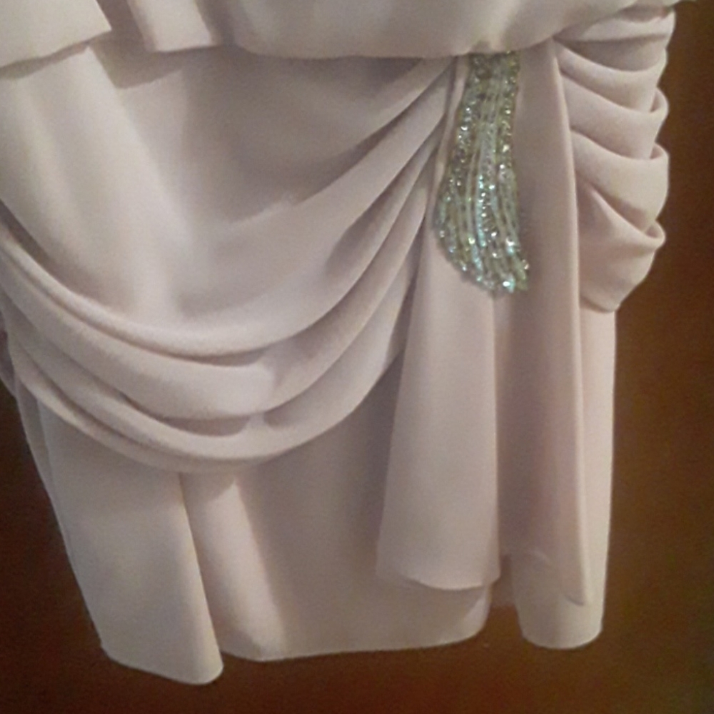 💜Pretty Pink Bejeweled Dress💜 - Picture 2 of 12